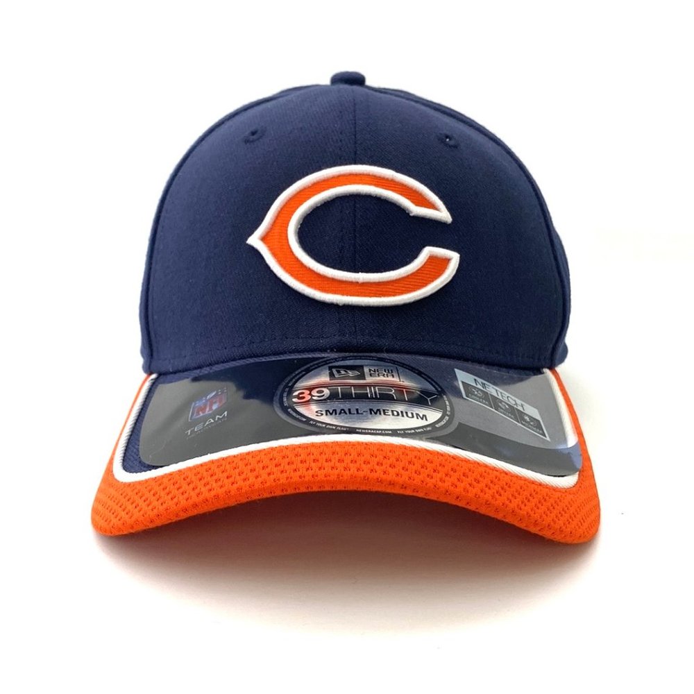 New Era Men's Chicago Bears Team 39Thirty Fitted Hat NWT - Picture 2 of 13